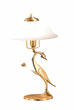 настольная лампа бронзовая птица